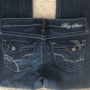 Big star jeans Maddie rise Sz 30 L W 33 x 33
